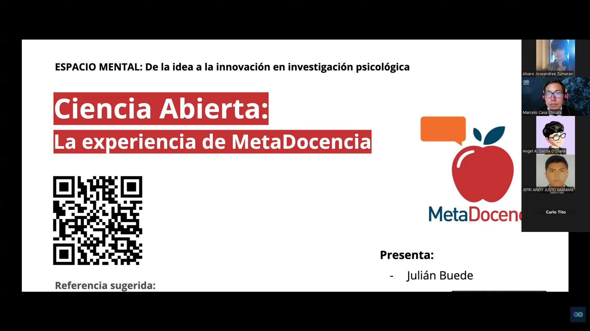 ESPACIO MENTAL – Participantes