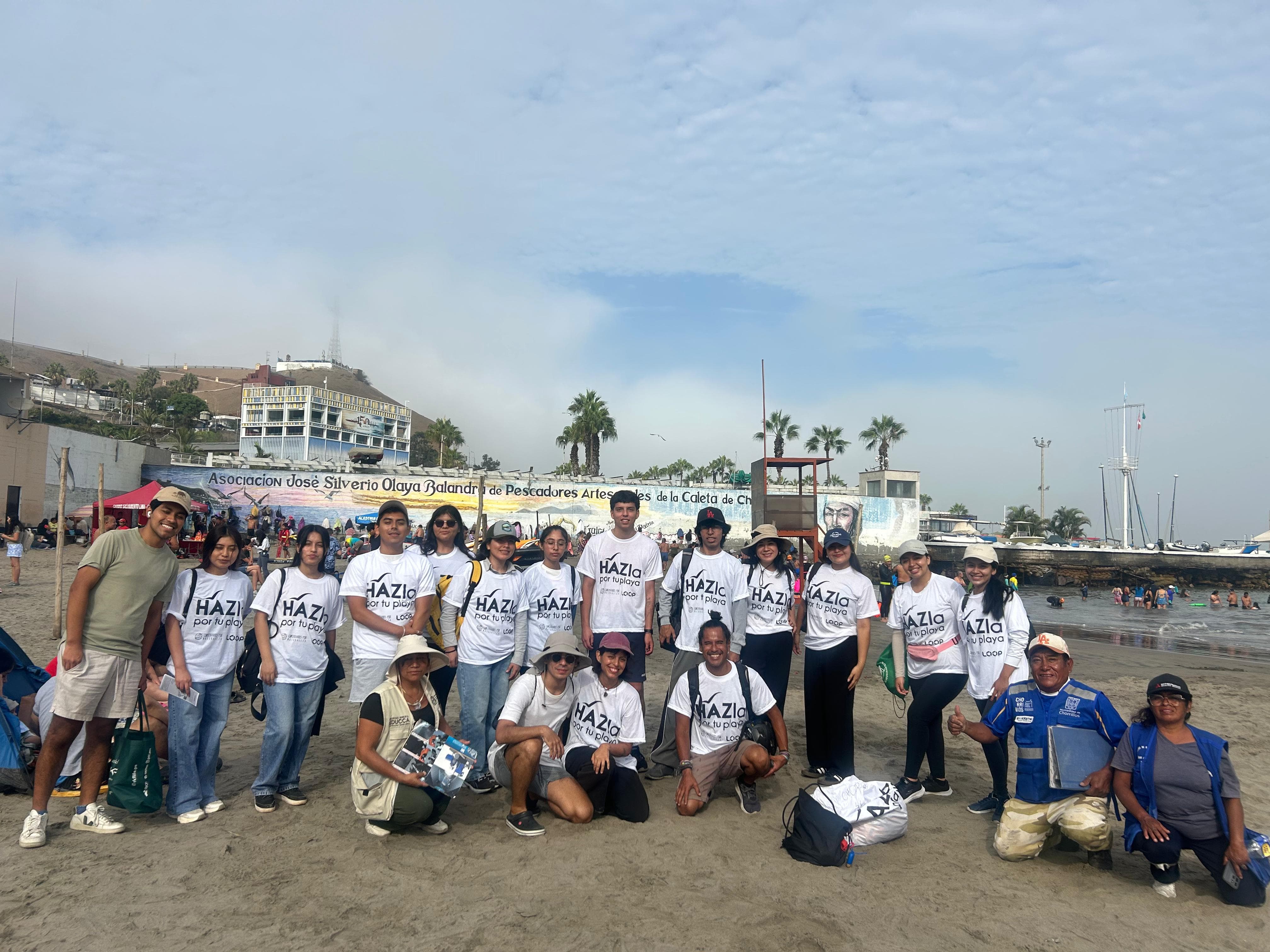 Limpieza de playa «Los Pescadores» de Chorrillos